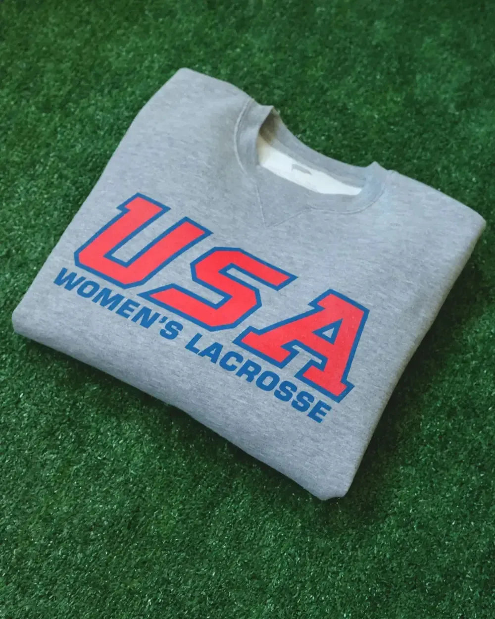 USA Women's Lacrosse Vintage Crewneck Sweatshirt