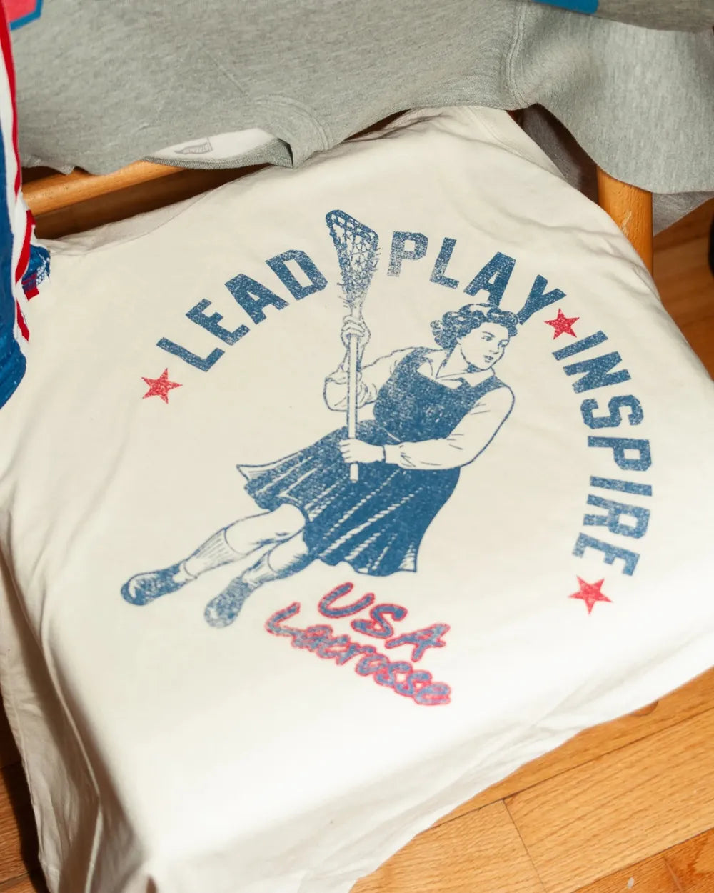 USA Women's Lacrosse 100 Years Tee