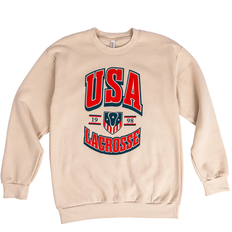 USA Lacrosse Vintage Varsity Sweatshirt