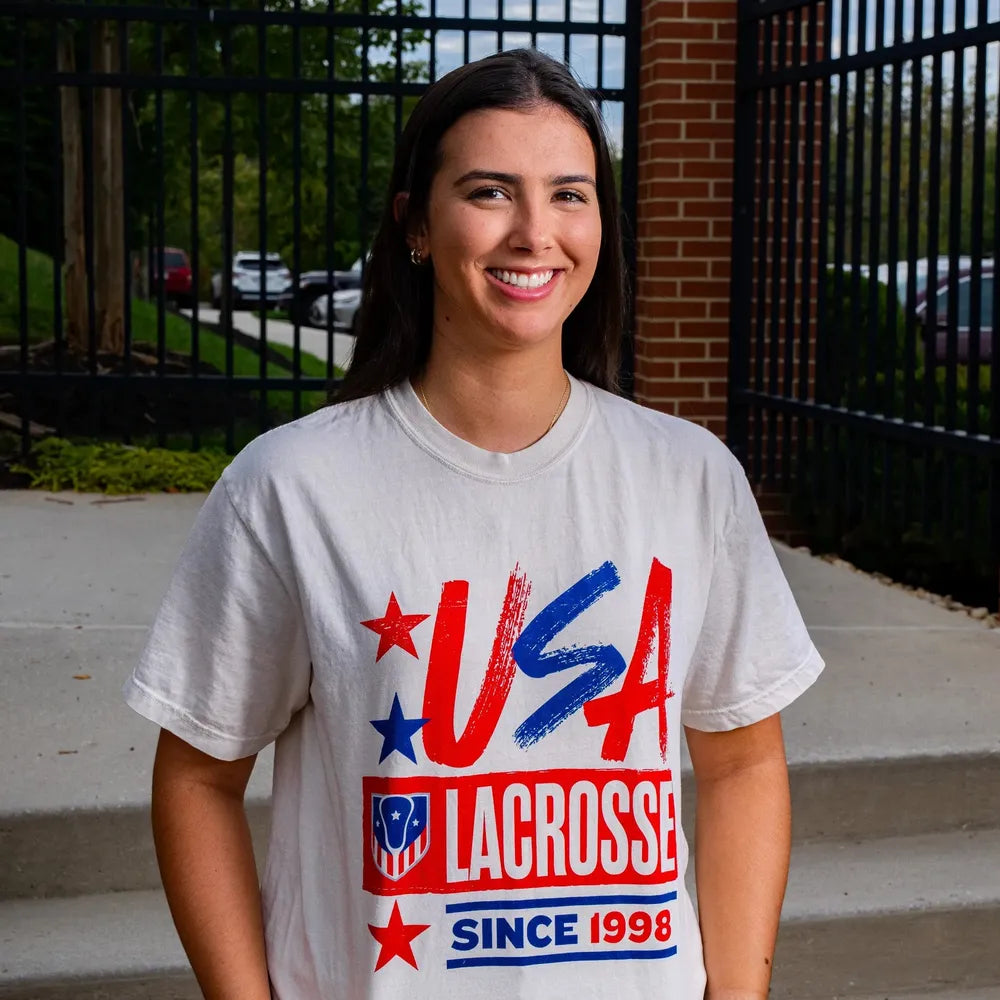 USA Lacrosse Vintage Relaxed Fit T-Shirt