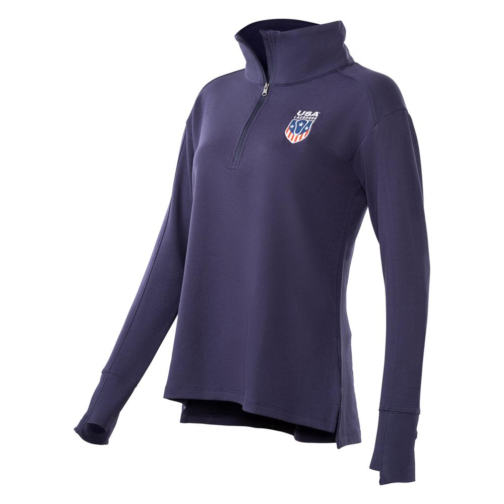 Women's USA Lacrosse 1/4 Zip