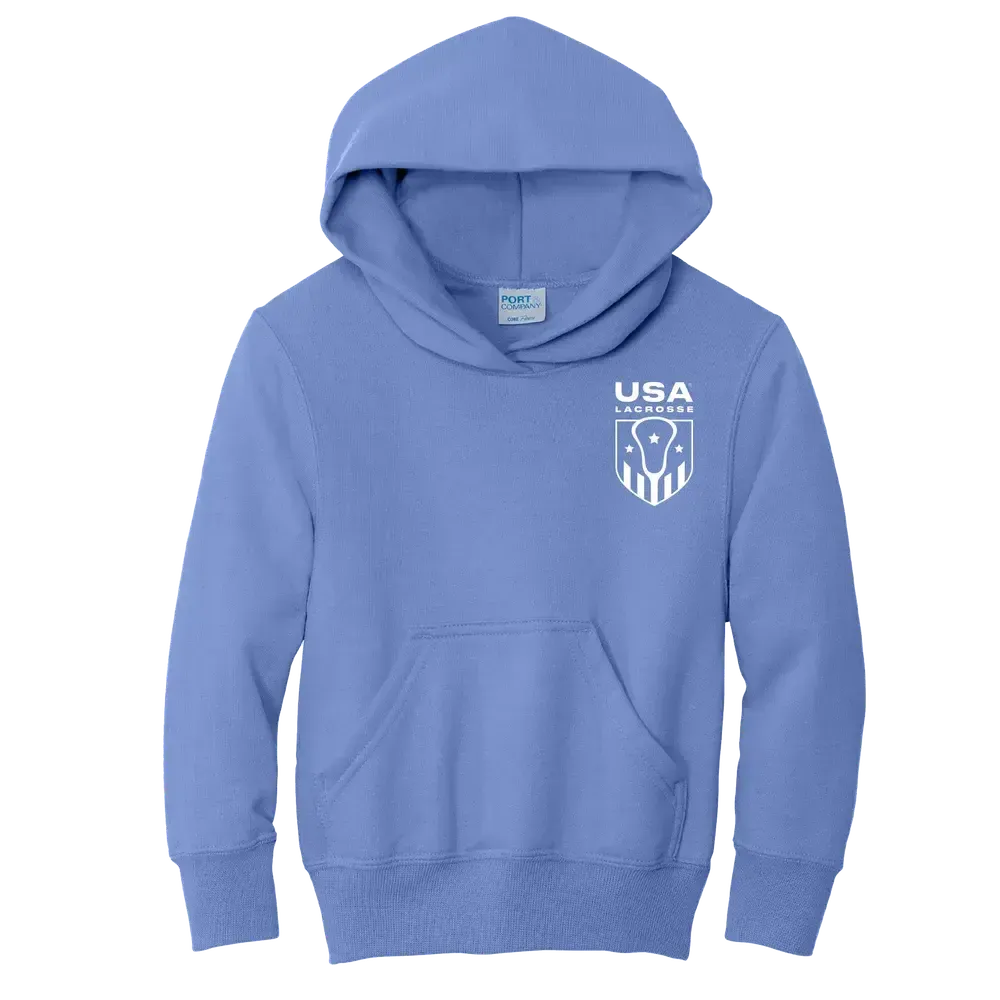 USA Lacrosse Wall Ball Club Youth Hoodie
