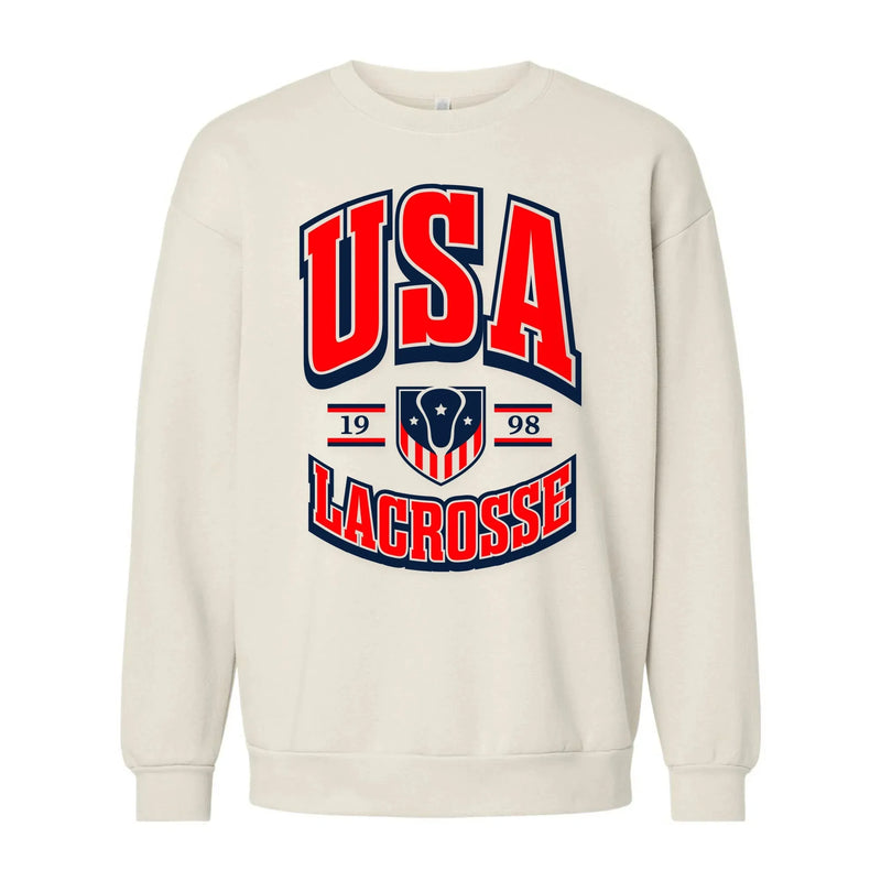 USA Lacrosse Vintage Varsity Sweatshirt