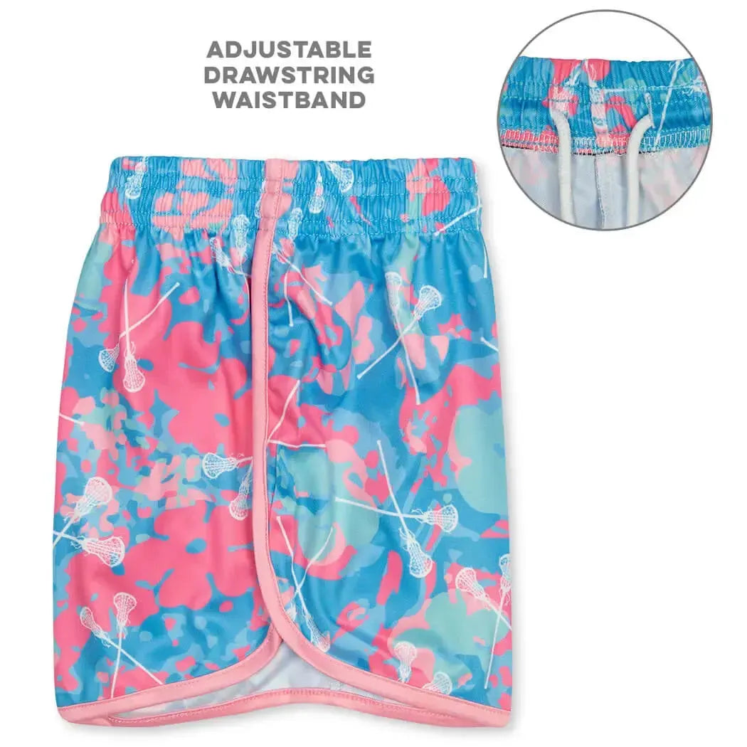 Women's USA Lacrosse Floral Shorts