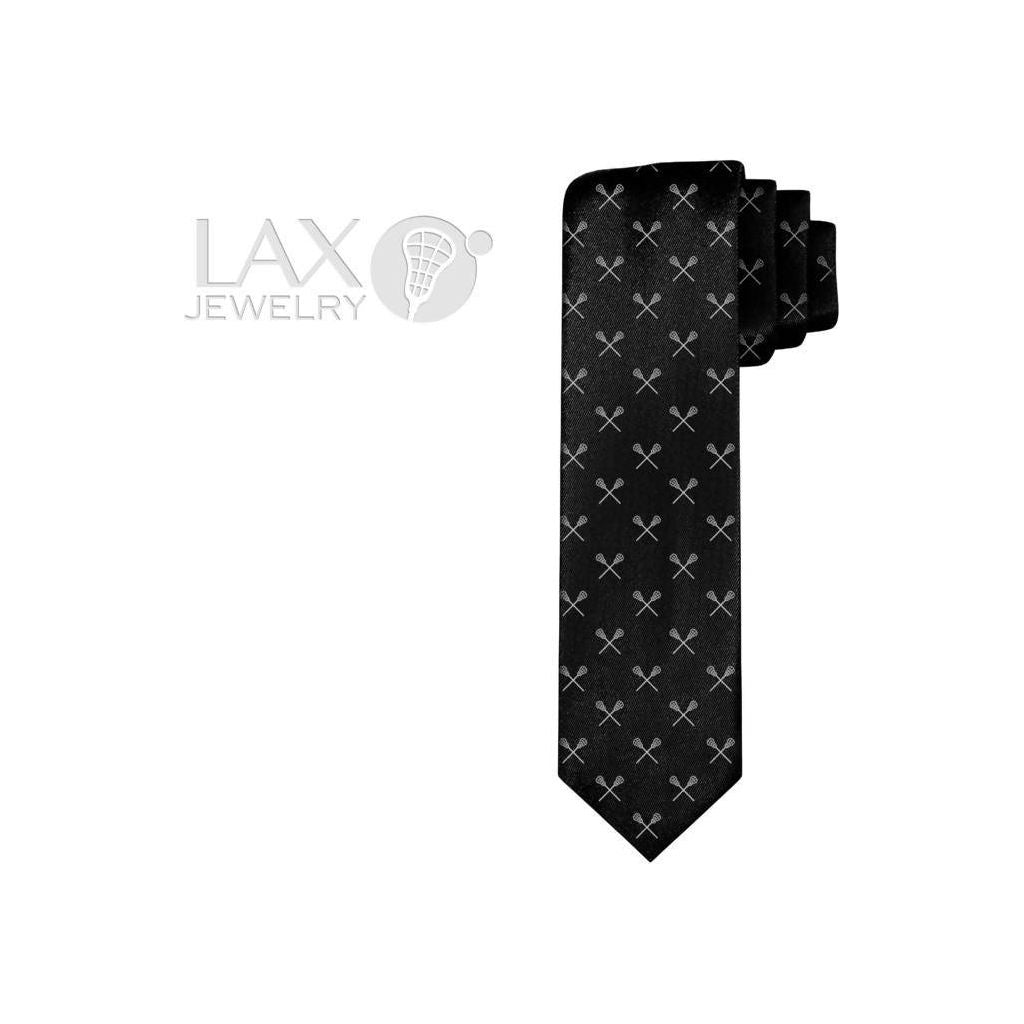 Lacrosse Tie Lax Tie Black