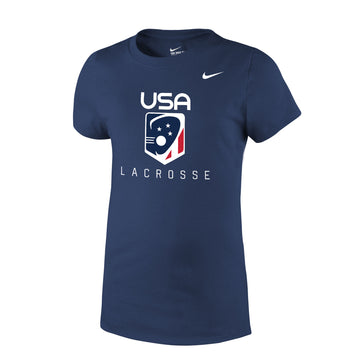 FINAL SALE - Youth Girl's USA Nike Core Tee