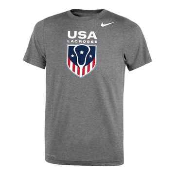 Youth USA Lacrosse Nike Dri-FIT Legend Tee