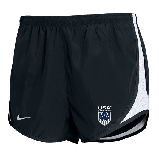 Youth Girl's USA Lacrosse Nike Tempo Shorts