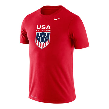 USA Lacrosse Nike Dri-FIT Cotton Legend SS