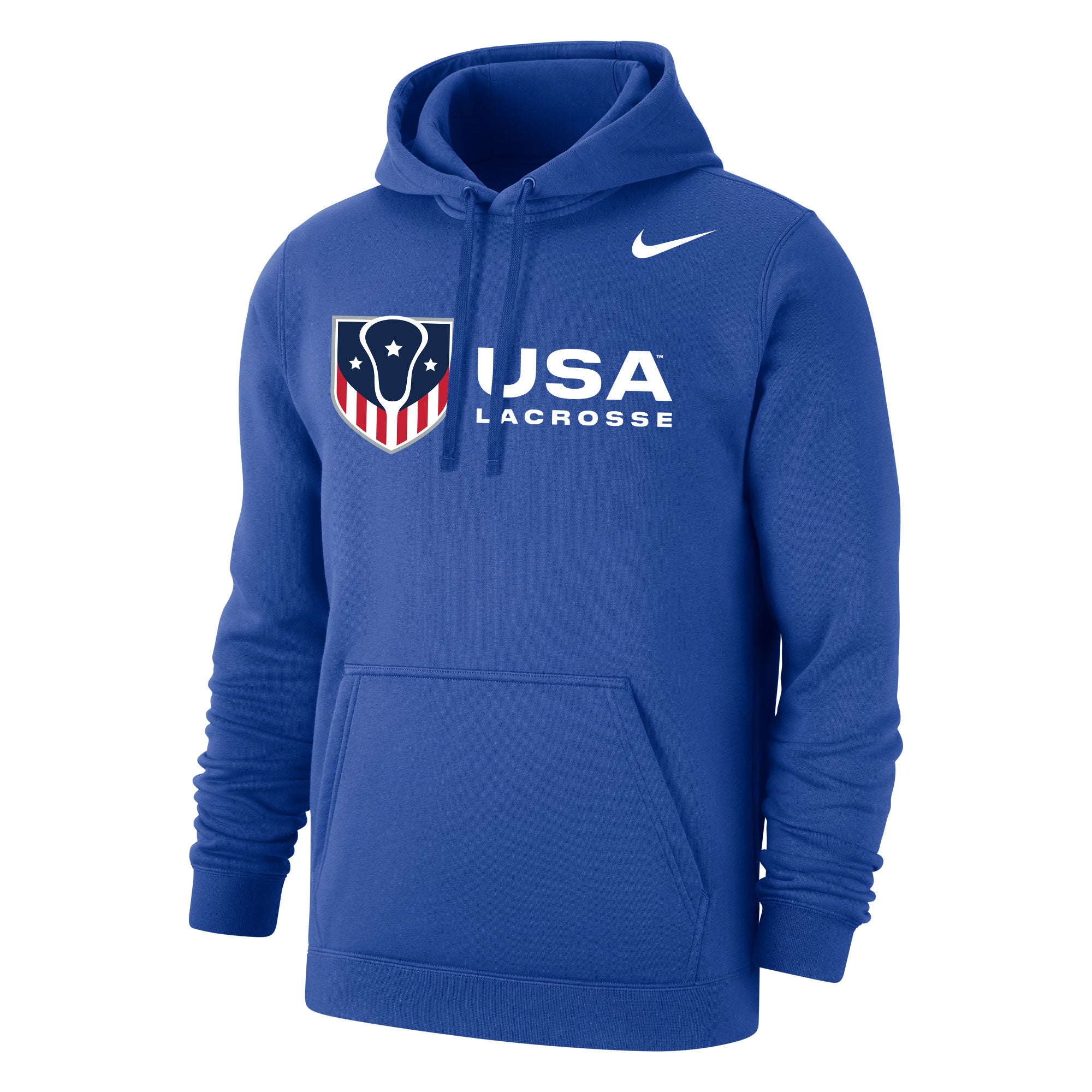 USA Lacrosse Nike Club Fleece Hoodie