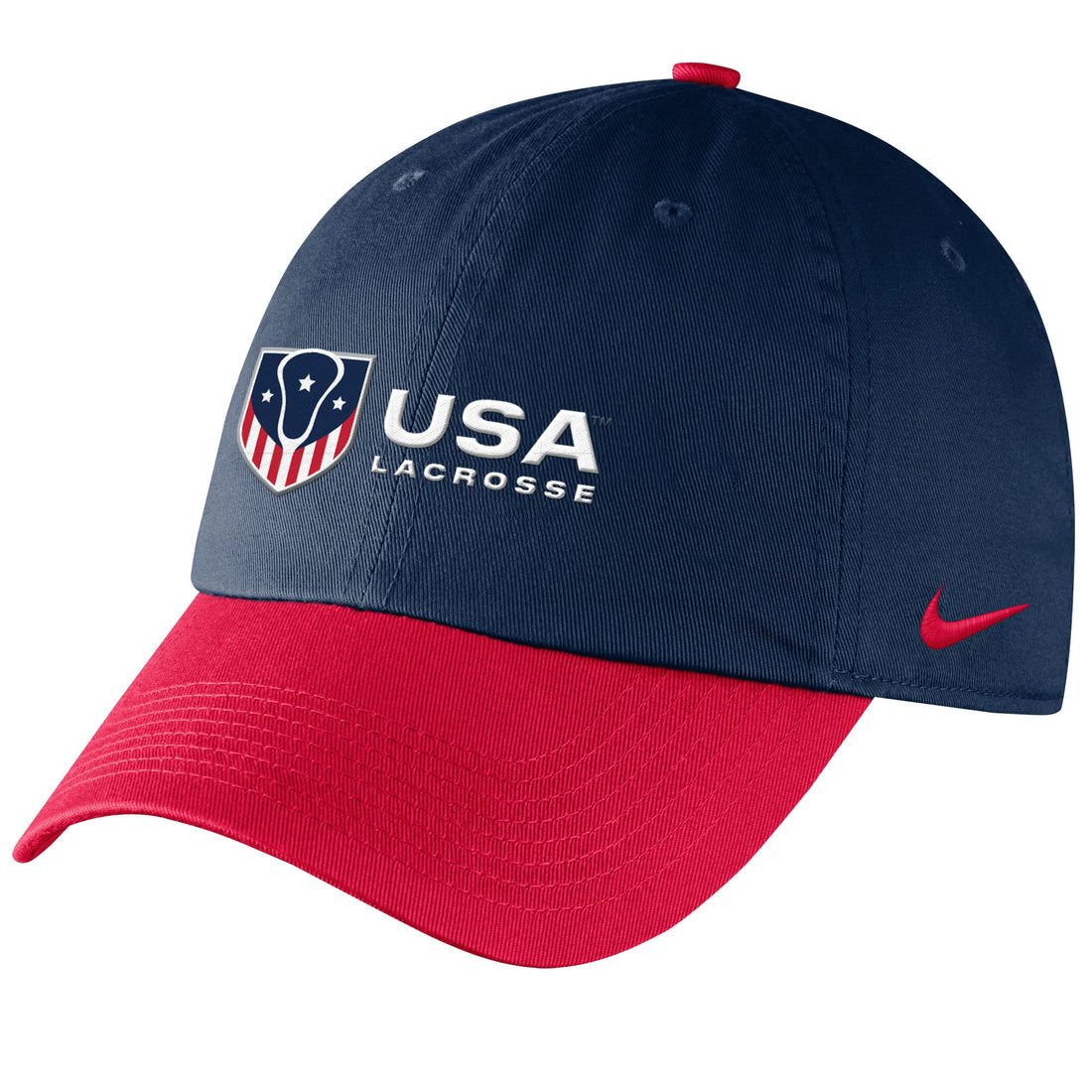 Youth USA Lacrosse Nike Color Block Campus Cap*
