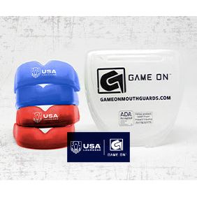 FINAL SALE-Youth USA Lacrosse Game On Custom Mouthguard