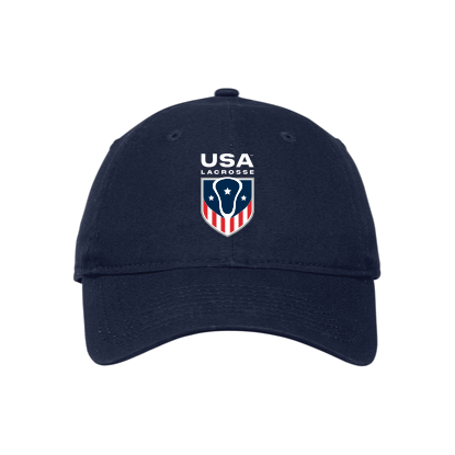 USA Lacrosse New Era Unstructured Hat*