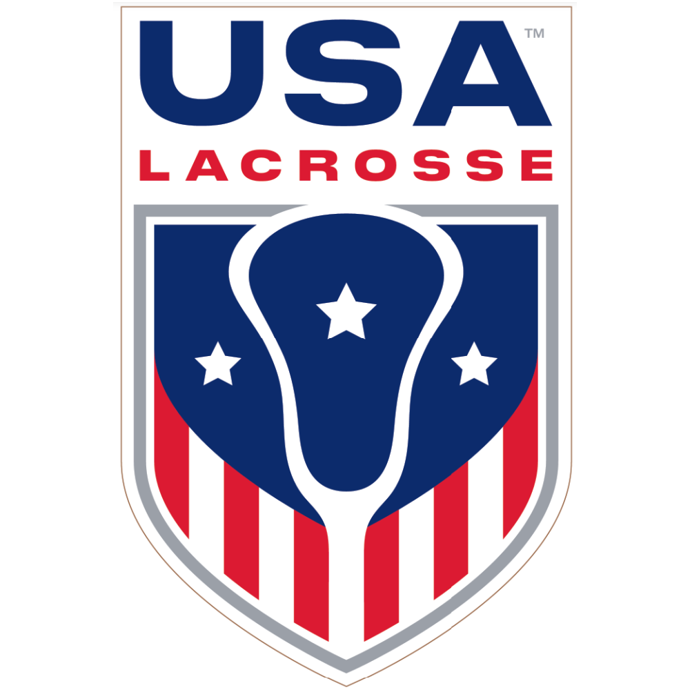 USA Lacrosse Die-Cut Sticker