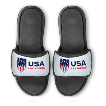 FINAL SALE: Adult and Youth USA Lacrosse Repwell® Slide Sandals