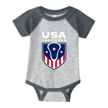 Infant USA Lacrosse Onesie