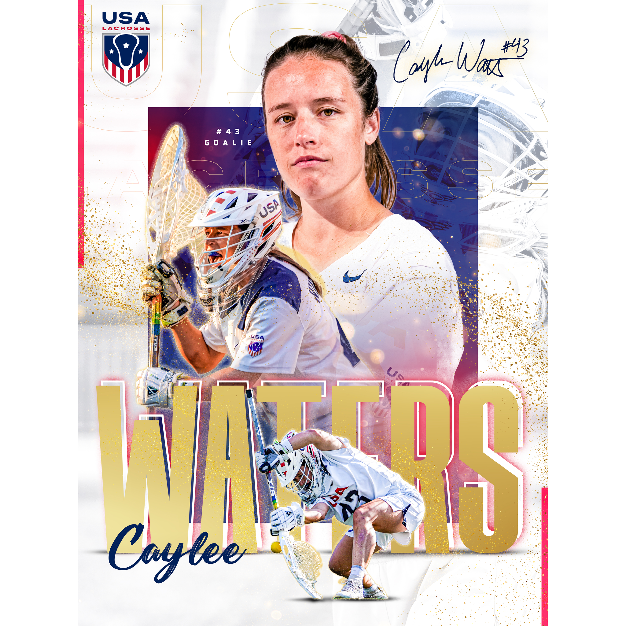Caylee Waters Poster (18" x 24")