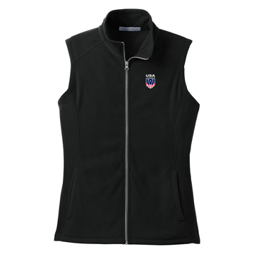 FINAL SALE: Women's USA Lacrosse Fleece Vest