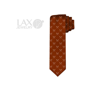 Lacrosse Tie Lax Tie Red