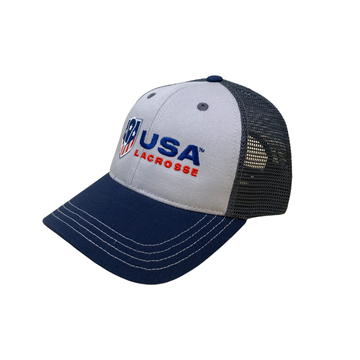 USA Lacrosse Tri-Tone Mesh Hat*
