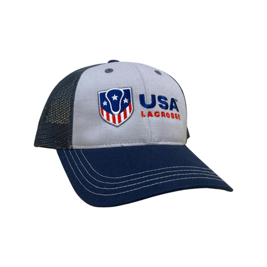 USA Lacrosse Tri-Tone Mesh Hat*