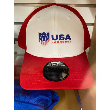 USA Lacrosse New Era Raised Vinyl Logo Hat