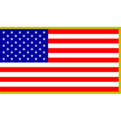 USA Lacrosse Officials USA Flag Patch
