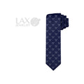 Lacrosse Tie Lax Tie Navy Blue