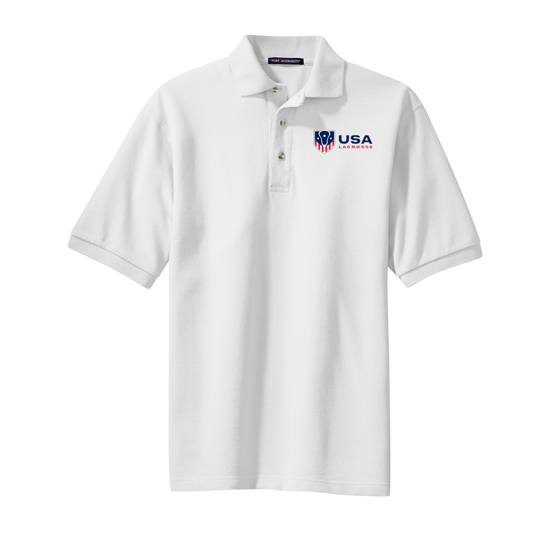 Adult's USA Lacrosse Polo Shirt
